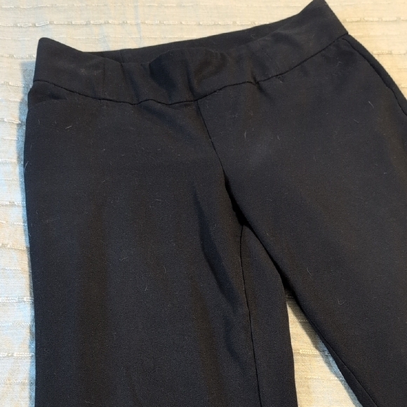 5 for $25: Christopher & Banks Elegant Black Pull On Trousers - Picture 1 of 2